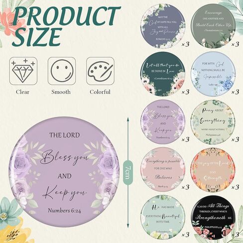 60pcs Christian Small Coin Purse for Women Christian Compact Mirrors Bulk Inspirational Bible Verse Mini Pouches Purse Makeup Mirror Gift for Easter Religious Baptism Travel Church Party in Kuwait