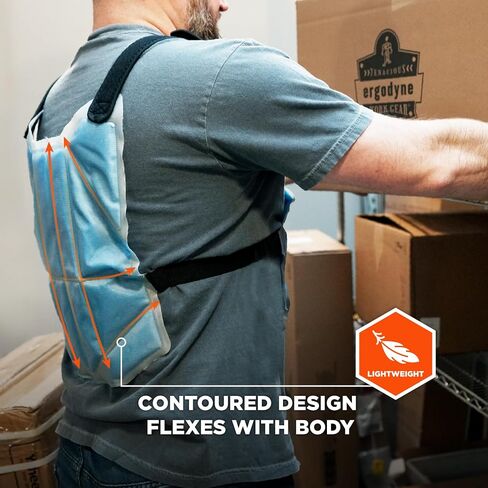 Ergodyne 6210 Phase Change Lightweight Cooling Ice Vest, Cooling Relief for All Environments, Cooling Towel Included in Kuwait