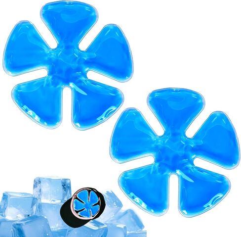Helmet Ice Pack, Head Cooling Gel Ice Pack (2-Pack)，Flexible Helmet-Style Cold Compress for Comfort，Hard Safe Hat Relief Cap in Saudi Arabia