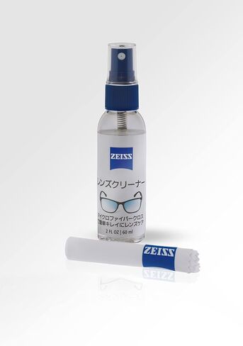 ZEISS 2oz Spray and Microfiber Lens Cleaner Care Kit for Coated Lenses, Binoculars, Scopes, Cameras, and Glasses in Saudi Arabia