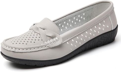 أحذية Penny Loafers النسائية غير القابلة للانزلاق - أحذية كاجوال للعمل قابلة للتنفس مريحة طوال اليوم أحذية قيادة مسطحة للعمل والمكتب والمشي غير الرسمي in Kuwait