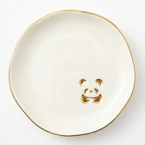 InnoBeta Panda Gifts for Women, Ceramic Jewelry Tray Decorative Trinket Dish for Rings Earring in Saudi Arabia