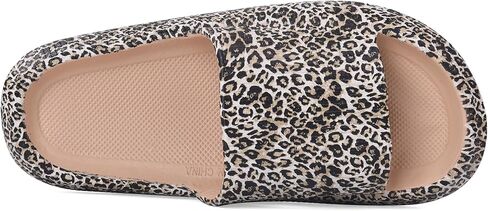 Cloud Slides for Women and Men, 1.7 Inch Thick Sole Pillow Slippers, Non-Slip EVA Quick-Dry Shower Sandals, Lightweight Cushioned House Slides for Indoor and Outdoor in Kuwait