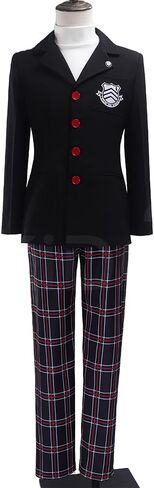KIRA KIRA Anime Cosplay Costume Doki-R Winter School Uniform Suit Black Halloween Costume for Men Women in Saudi Arabia