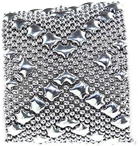 SG Liquid Metal Antique Silver Bracelet B108-AS by Sergio Gutierrez in Saudi Arabia