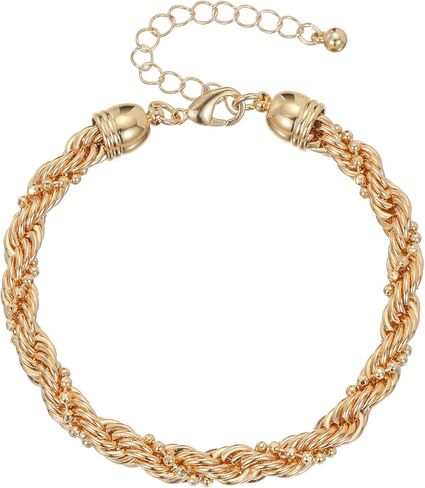 SEADAY 14K Gold Plated Stackable Bracelets for Women, 5 Piece Adjustable Tarnish-Resistant Hypoallergenic Fashion Jewelry Gifts in Kuwait