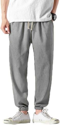 Japanese Pants for Men Work Harem Sweatpants Streetwear Jogger 111 in Kuwait