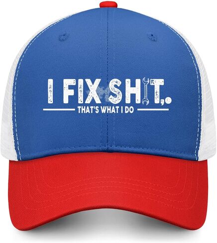 I Fix Shit That's What I Do Hat Funny Trucker Hats for Men Baseball Cap Gifts in Saudi Arabia