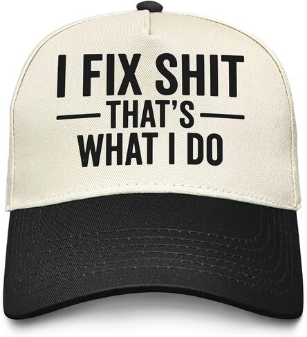I Fix Shit That's What I Do Hat Funny Trucker Hats for Men Baseball Cap Gifts in Saudi Arabia