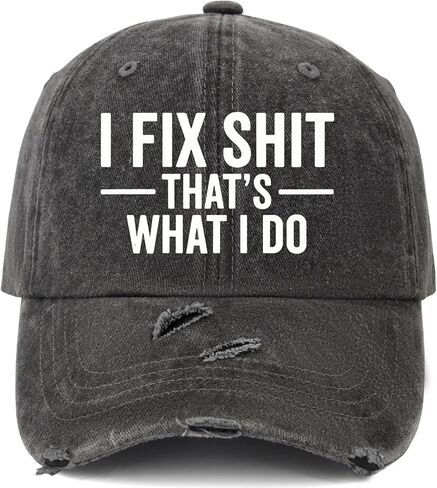 I Fix Shit That's What I Do Hat Funny Trucker Hats for Men Baseball Cap Gifts in Saudi Arabia