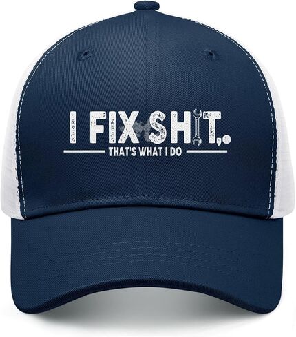 I Fix Shit That's What I Do Hat Funny Trucker Hats for Men Baseball Cap Gifts in Saudi Arabia