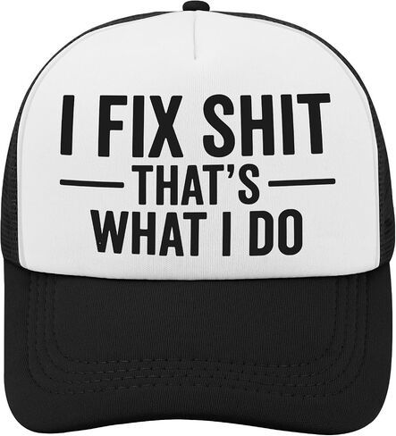 I Fix Shit That's What I Do Hat Funny Trucker Hats for Men Baseball Cap Gifts in Saudi Arabia