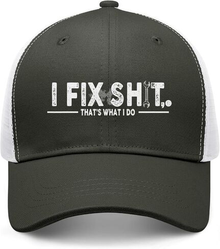 I Fix Shit That's What I Do Hat Funny Trucker Hats for Men Baseball Cap Gifts in Saudi Arabia