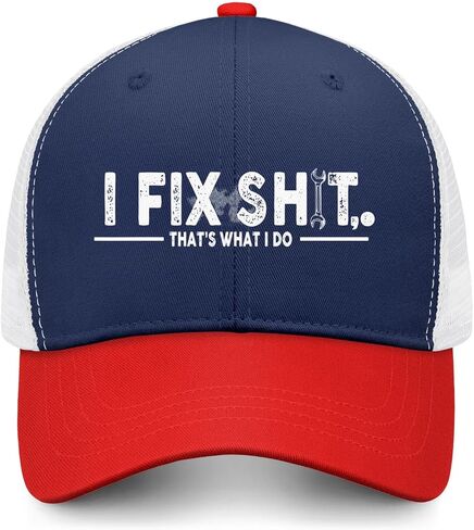 I Fix Shit That's What I Do Hat Funny Trucker Hats for Men Baseball Cap Gifts in Saudi Arabia