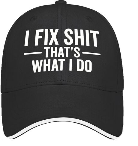 I Fix Shit That's What I Do Hat Funny Trucker Hats for Men Baseball Cap Gifts in Saudi Arabia