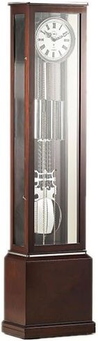 Home Furnishings Grandfather Clock with Chime Brown with Adjustable Volume Digital in Rich Decor in Saudi Arabia