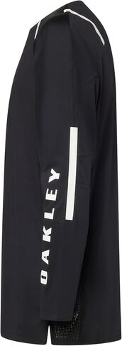Oakley Mens Maven Scrub Elite Long Sleeve Jersey, Pitch Black, Medium in Kuwait