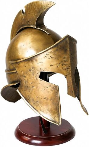 300 Movie Roman Spartan Helmet Collectible Medieval King Leonidas Armor Helmet Rustic Vintage Home Decor Gifts in Kuwait
