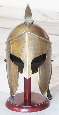 300 Movie Roman Spartan Helmet Collectible Medieval King Leonidas Armor Helmet Rustic Vintage Home Decor Gifts in Kuwait