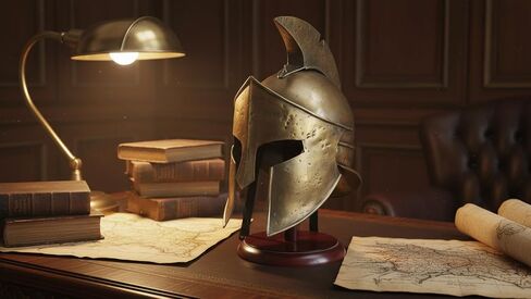 300 Movie Roman Spartan Helmet Collectible Medieval King Leonidas Armor Helmet Rustic Vintage Home Decor Gifts in Kuwait