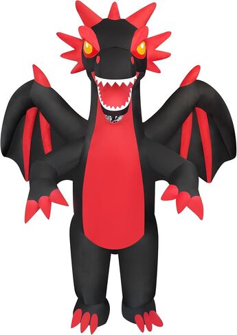 Giant Inflatable Dragon Costume Blow-up Costume for Halloween Costume/Birthday Party (Dragon) in Saudi Arabia