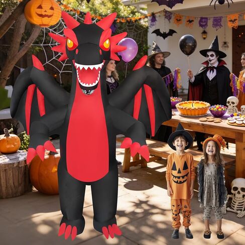 Giant Inflatable Dragon Costume Blow-up Costume for Halloween Costume/Birthday Party (Dragon) in Saudi Arabia