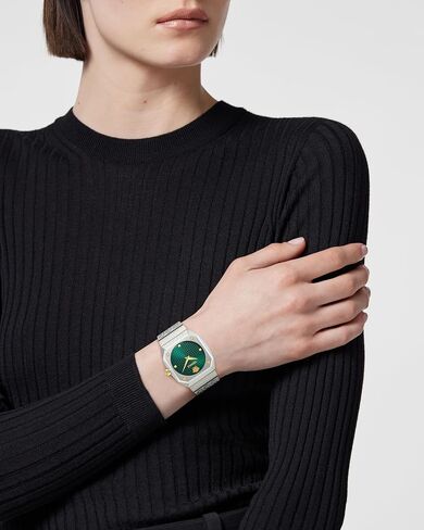 Versace Antares Quartz Green Dial Ladies Watch VE9E00424 in Kuwait