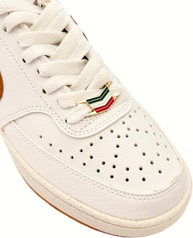 Zigvert Mexico Flag Color Shoe Decoration Charms, Shoelace Tags/Buckles for Sneakers, Boots & Runners — 1 Pair in Kuwait