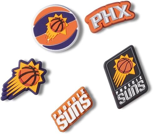 Phoenix Suns Jibbitz - 5 Pack by Crocs in Kuwait