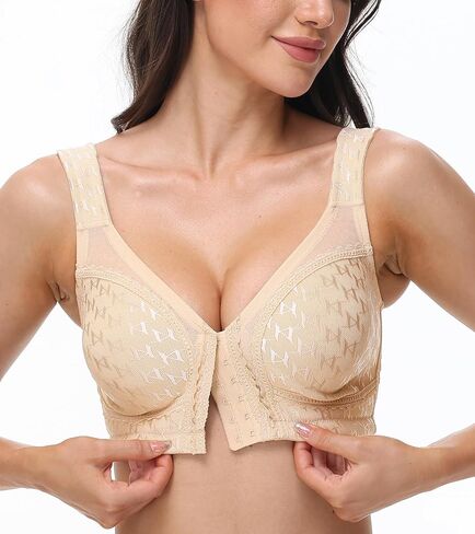 Wirefree Front Closure Bra for Women Minimizer 34D-46DD in Saudi Arabia