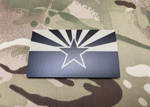 State Flag Patch AZ IR US Army Navy Seal NSWDG DEVGRU Hook Backing c in Saudi Arabia
