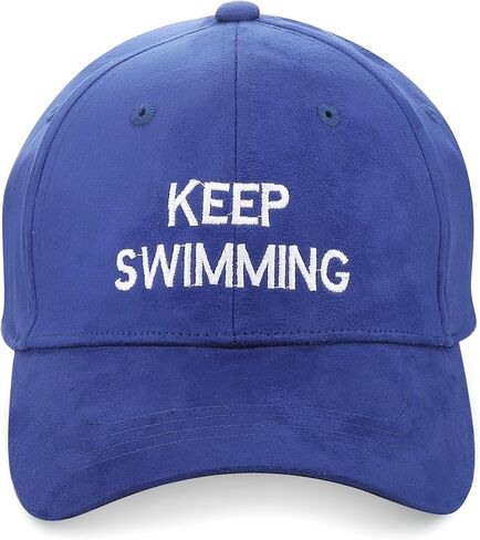 Keep Swimming Embroidered Trucker Tour Concert Inspired Outfit Match Hat for Fans Gift Women Men Blue in Saudi Arabia