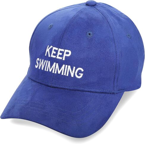 Keep Swimming Embroidered Trucker Tour Concert Inspired Outfit Match Hat for Fans Gift Women Men Blue in Saudi Arabia