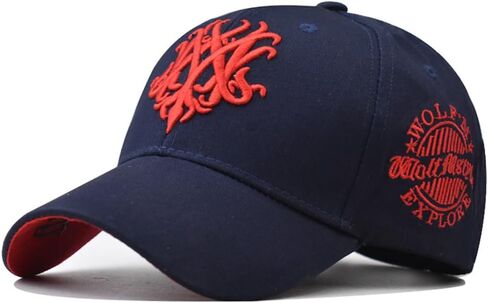 Three-Dimensional Large Embroidered Baseball Cap,Cotton Trucker Hat,Gift Giving in Kuwait