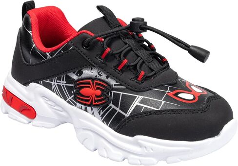 أحذية رياضية رسمية للأطفال من Marvel Spider-Man Spidey Spiderman أحذية رياضية بأربطة مريحة للجري والمشي واللعب in Kuwait