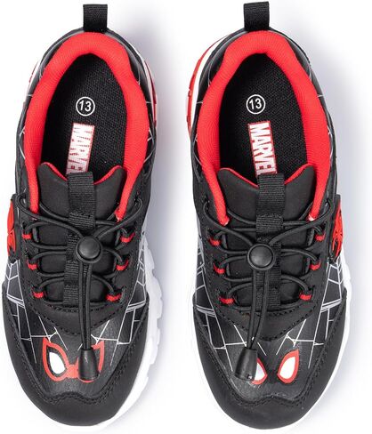 أحذية رياضية رسمية للأطفال من Marvel Spider-Man Spidey Spiderman أحذية رياضية بأربطة مريحة للجري والمشي واللعب in Kuwait