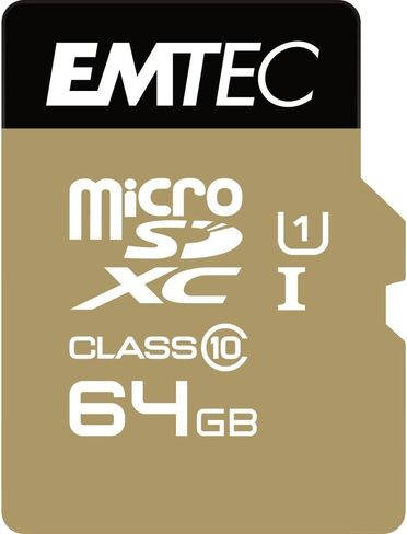 إمتيك MicroSDHC UHSI U1 إيليت جولد (64 جيجابايت 1PK) in Kuwait