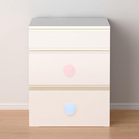 4pcs Cute Round Ceramic Cabinet Knobs, Macaron Colors Pink Light Blue, Porcelain Drawer Handles for ’ Bedroom Wardrobe and Dresser Furniture in Saudi Arabia