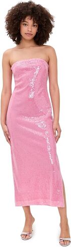 endless rose Women's Strapless Sequins Maxi Dress in Saudi Arabia