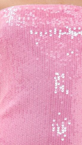 endless rose Women's Strapless Sequins Maxi Dress in Saudi Arabia