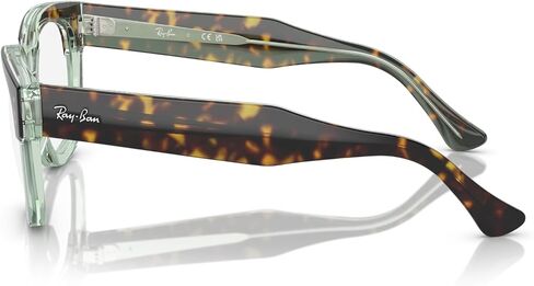 Ray-Ban womens Rx0298vf Mega Hawkeye Low Bridge Fit Square Prescription Eyewear Frames in Kuwait