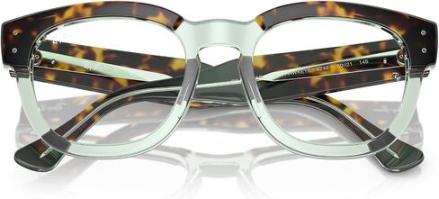 Ray-Ban womens Rx0298vf Mega Hawkeye Low Bridge Fit Square Prescription Eyewear Frames in Kuwait