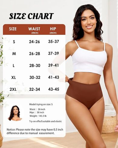 LEVAO Thong Shapewear Tummy Control for Women High Waist Seamless Shaper Panties No Show Postpartum Underwear 4 Pack in Kuwait