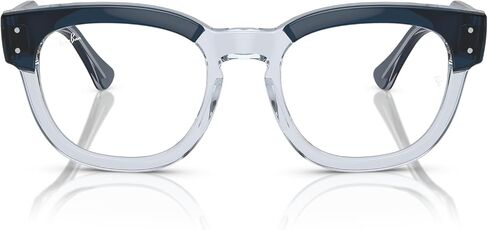 Ray-Ban womens Rx0298vf Mega Hawkeye Low Bridge Fit Square Prescription Eyewear Frames in Kuwait