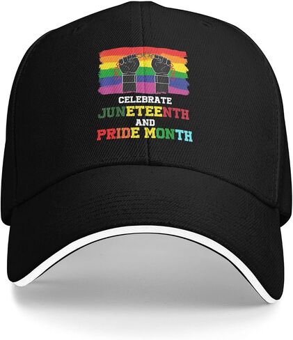 Juneteenth Hat for Men Women Adjustable Baseball Cap Dad Trucker Hat in Saudi Arabia