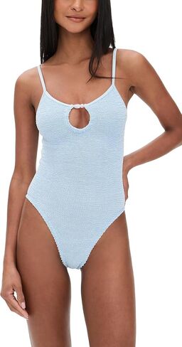 Hunza G Women's Mia Beaded One-Piece Swimsuit in Saudi Arabia