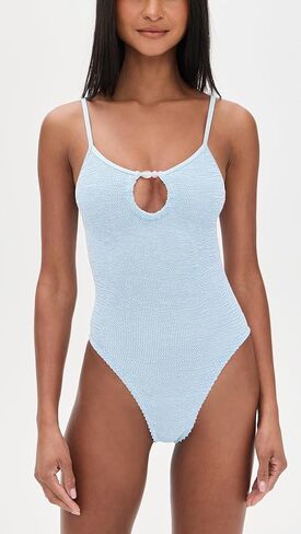 Hunza G Women's Mia Beaded One-Piece Swimsuit in Saudi Arabia
