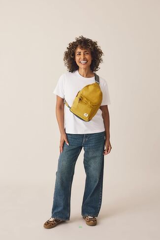 ORI LONDON Crossbody Bag - Nylon Travel Sling Bag for Women & Men with Chunky Zippers - The Willesden in Saudi Arabia