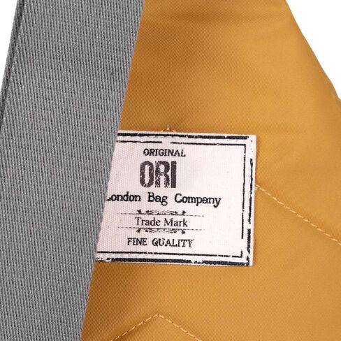 ORI LONDON Crossbody Bag - Nylon Travel Sling Bag for Women & Men with Chunky Zippers - The Willesden in Saudi Arabia