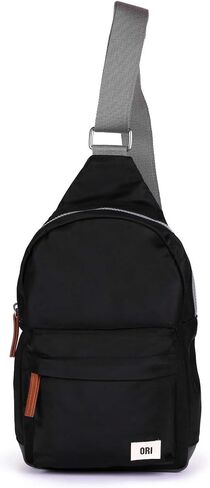 ORI LONDON Crossbody Bag - Nylon Travel Sling Bag for Women & Men with Chunky Zippers - The Willesden in Saudi Arabia